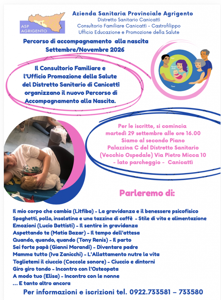 A Canicattì nuovo Percorso di Accompagnamento alla Nascita